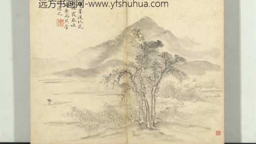 清俞榕山水册山水九.jpg