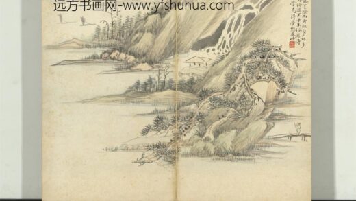 清俞榕山水册山水四.jpg