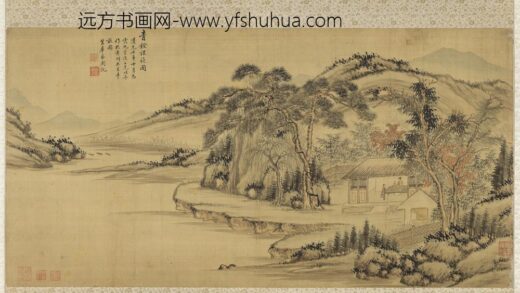 清周凯青镫课读图轴清周凯青镫课读图轴.jpg