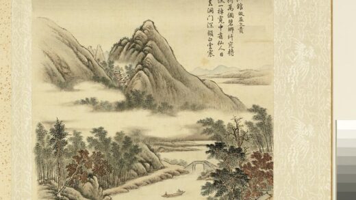 清周鲲仿古山水册（二）册仿燕文贵竹溪仙馆.jpg