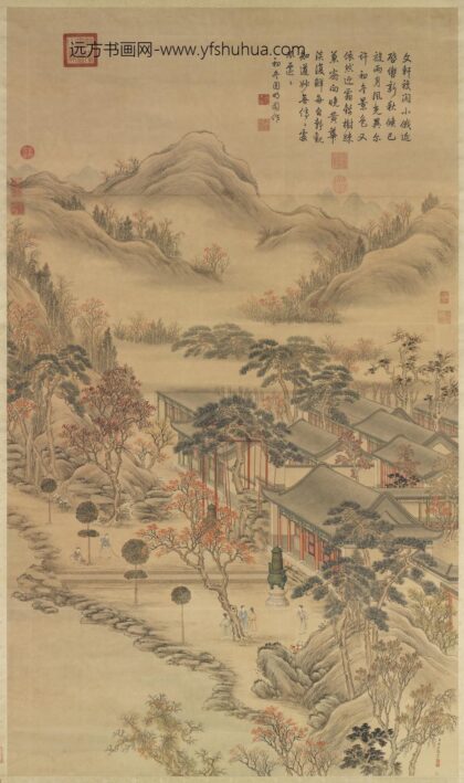 清周鲲画应钟协律轴.jpg