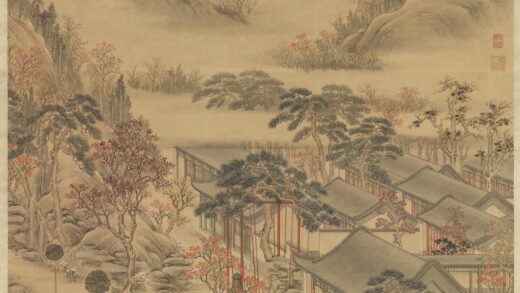 清周鲲画应钟协律轴.jpg