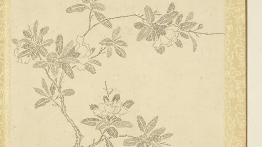 清夏宗辂画寿字花卉册页册石榴.jpg