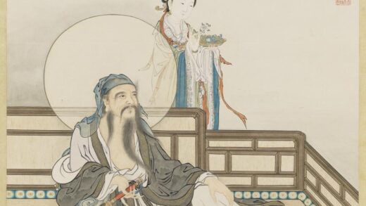 清姚文瀚临宋人维摩像轴.jpg
