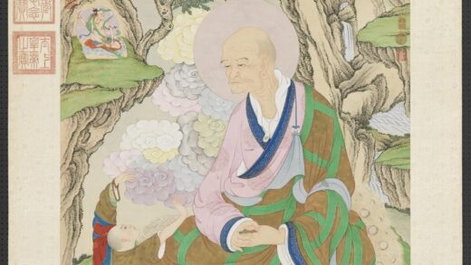 清姚文瀚画第二阿资答尊者轴.jpg