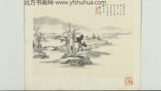 清张之万小桥水榭册页.jpg