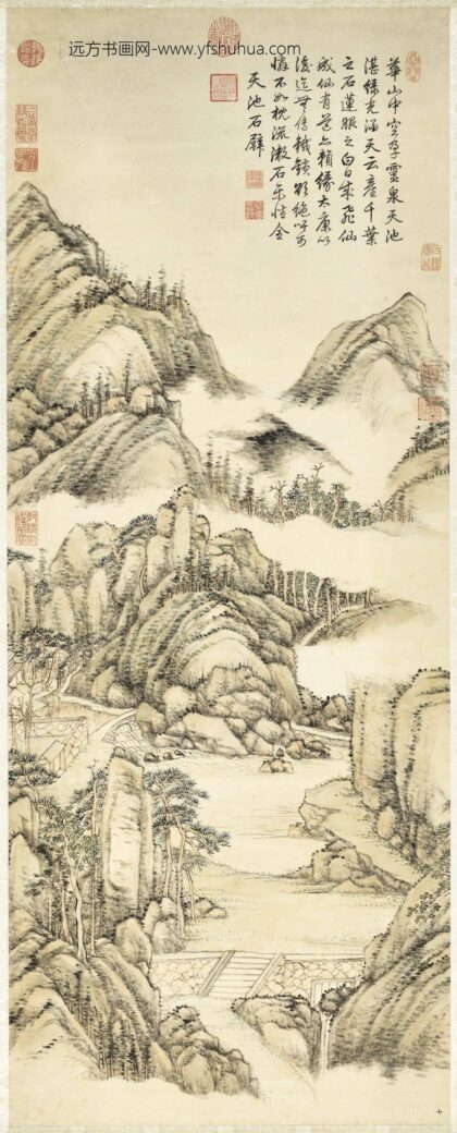 清张宗苍天池石壁轴.jpg