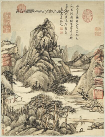 清张宗苍画山水轴.jpg