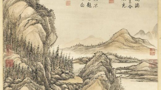 清张宗苍画松风溪阁轴.jpg