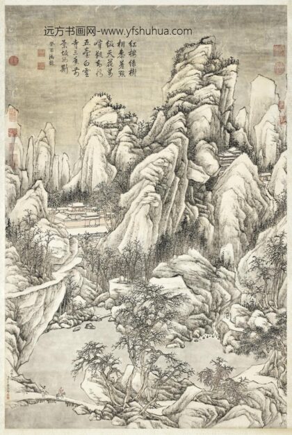 清张宗苍画雪景御题轴.jpg