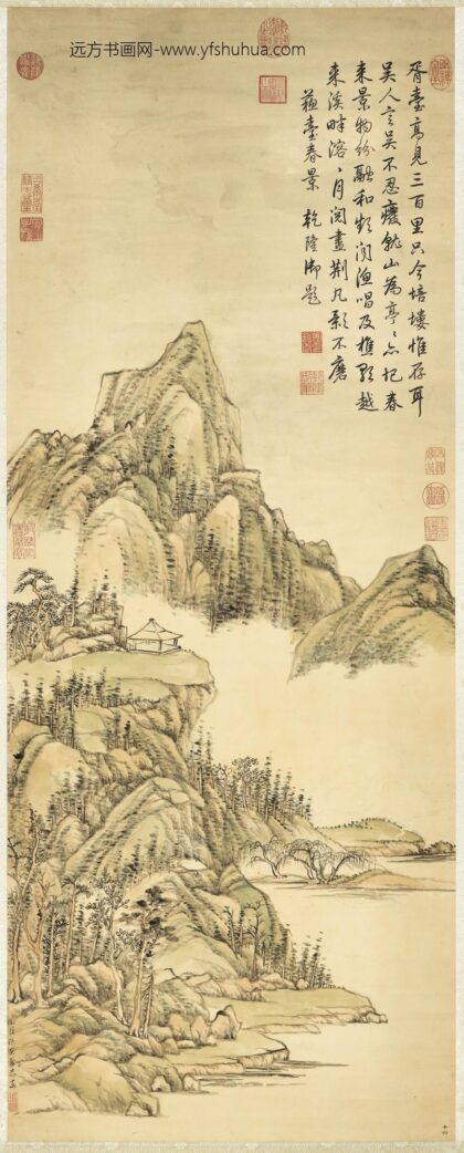 清张宗苍苏台春景轴.jpg