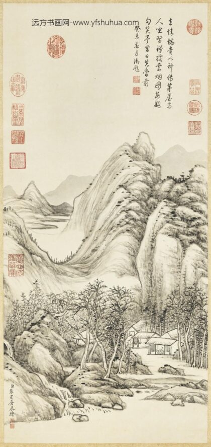 清张宗苍草堂趺坐轴.jpg