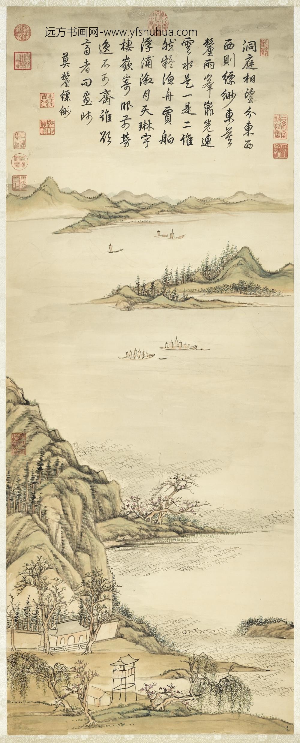清张宗苍莫厘缥缈轴