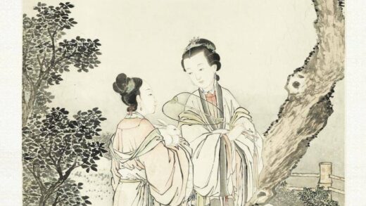 清张廷彦青女素娥轴.jpg