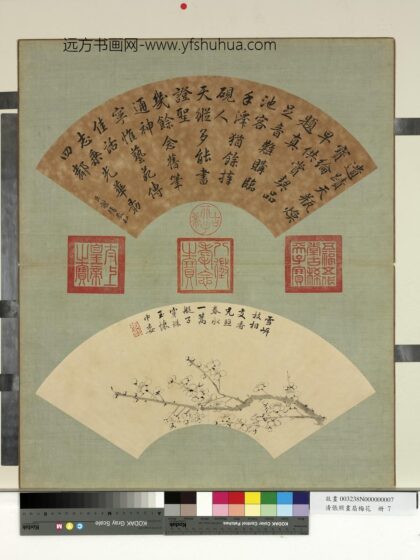 清张照画扇梅花册梅花（七）.jpg