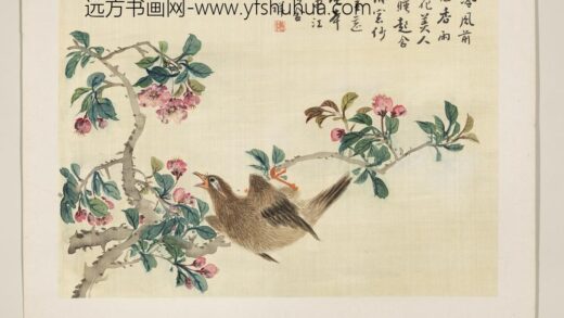 清张熊桃花册页.jpg