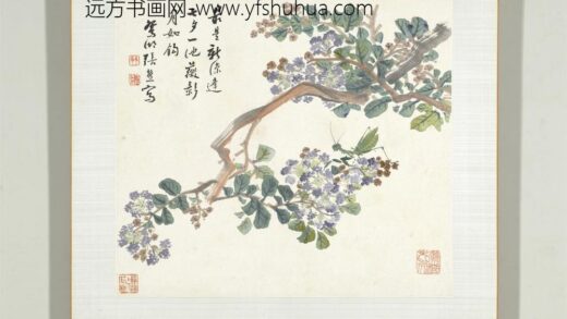 清张熊花卉草虫册册（七）.jpg