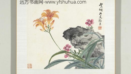 清张熊花卉草虫册册（五）.jpg