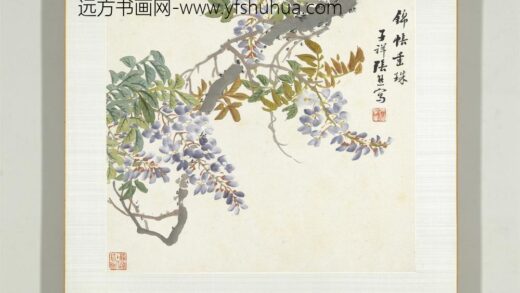 清张熊花卉草虫册册（四）.jpg