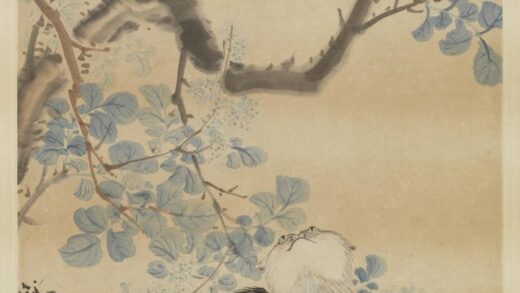 清张熊花鸟四屏轴耄耋图.jpg