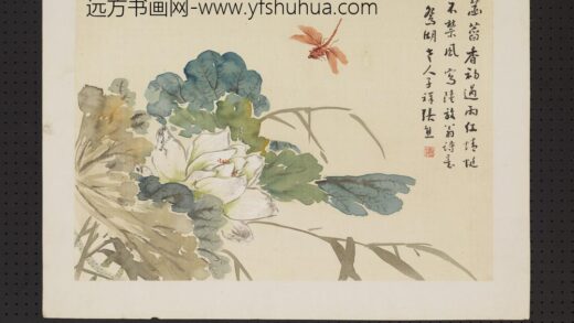 清张熊荷花蜻蜓册页.jpg