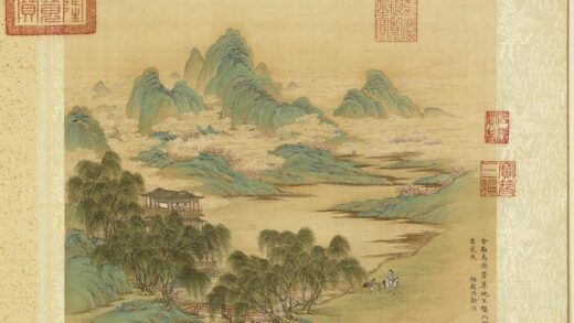 清张雨森画册仿赵伯驹山水.jpg