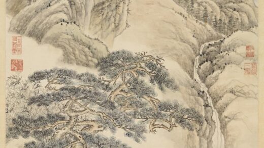 清徐扬画涧筑松涛轴.jpg