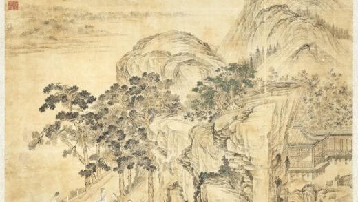 清徐扬绘鹅子图御题轴.jpg