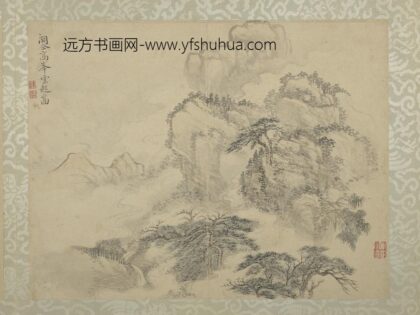 清恽寿平仿古山水册仿关仝高峰云起图.jpg