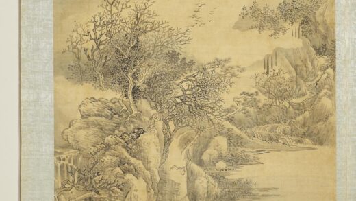 清恽寿平仿古山水册仿李成岭路寒烟.jpg