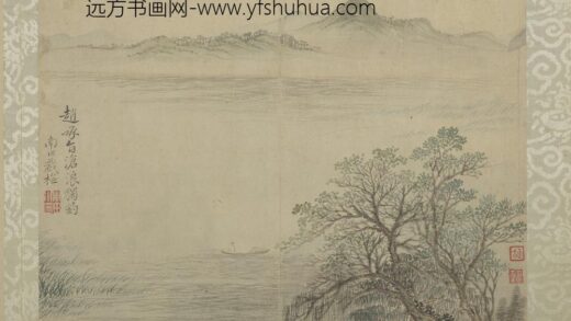清恽寿平仿古山水册仿赵承旨沧浪独钓.jpg