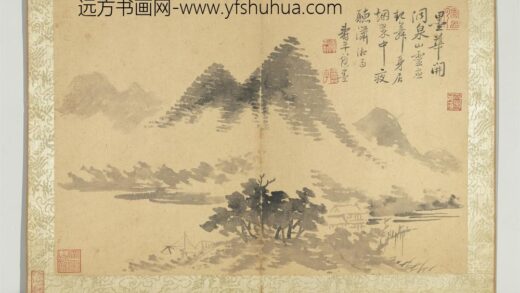 清恽寿平写生墨妙册雨景.jpg