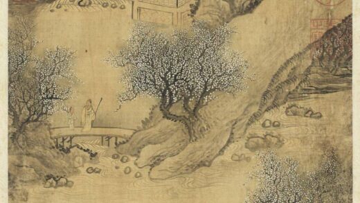 清恽寿平梅花书屋图轴.jpg