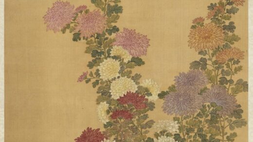 清恽寿平菊花轴.jpg