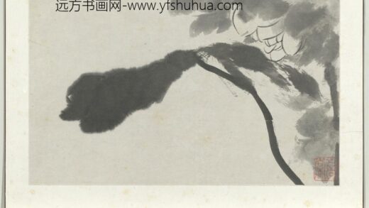 清朱耷写生册荷花.jpg
