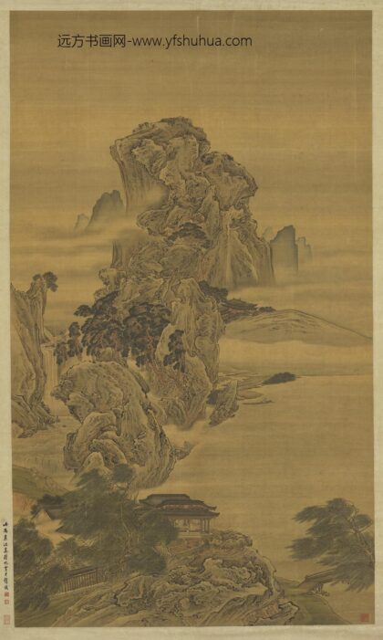 清袁江山水轴清袁江山水轴.jpg