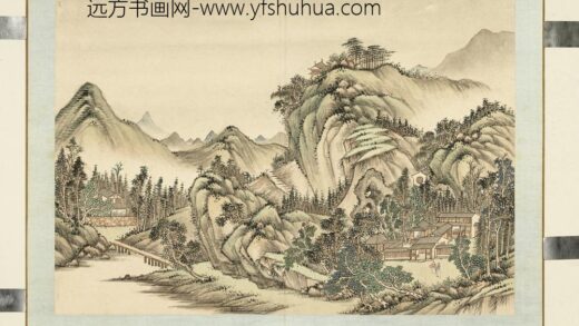 清袁瑛山水册（一）翠巘结庐.jpg