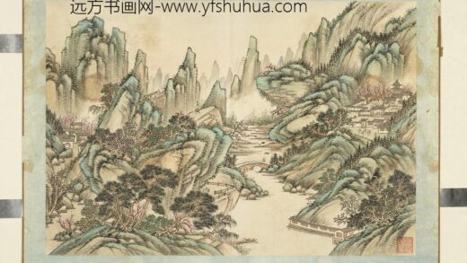 清袁瑛山水（二）册山水一.jpg