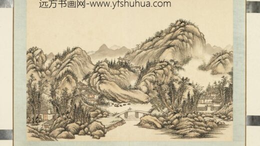 清袁瑛山水（四）册鳞岭隐筑.jpg