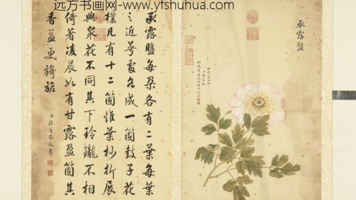 清邹一桂墨妙珠林（未）册承露盘.jpg