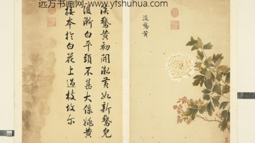 清邹一桂墨妙珠林（未）册淡鹅黄.jpg
