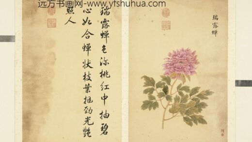 清邹一桂墨妙珠林（未）册瑞露蝉.jpg