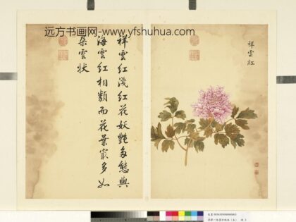 清邹一桂墨妙珠林（未）册祥云红.jpg