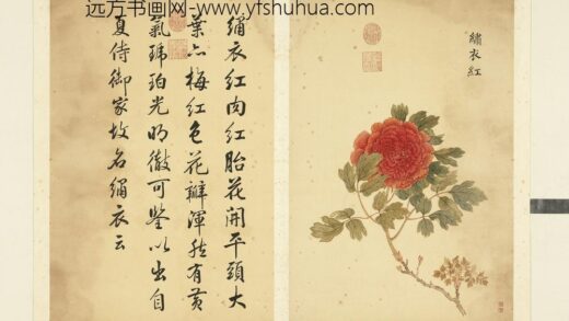 清邹一桂墨妙珠林（未）册绣衣红.jpg