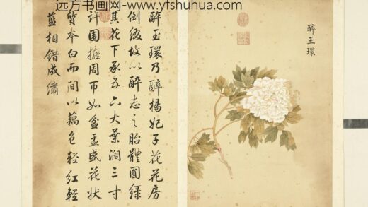 清邹一桂墨妙珠林（未）册醉玉环.jpg