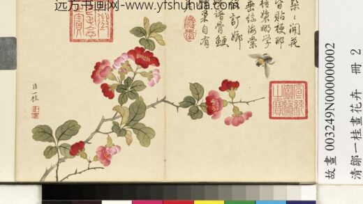 清邹一桂画花卉册海棠.jpg