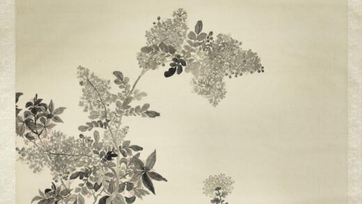 清邹一桂画花卉轴.jpg