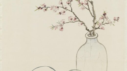 清邹一桂画花卉轴.jpg