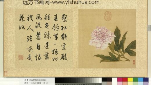 清邹一桂花卉画册册芍药.jpg