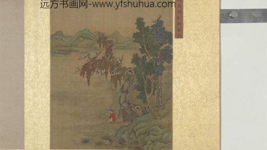集古名绘册元赵孟俯秋湖垂钓.jpg